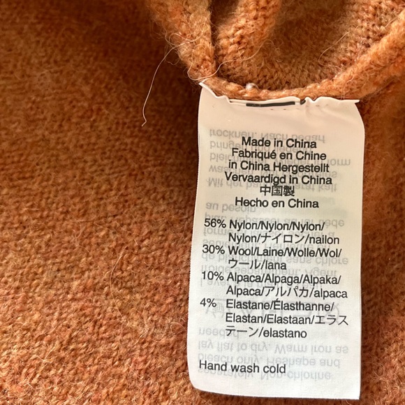 Madewell Westlake Color-block Long Sleeve Pullover Sweater Size Small - Picture 9 of 11